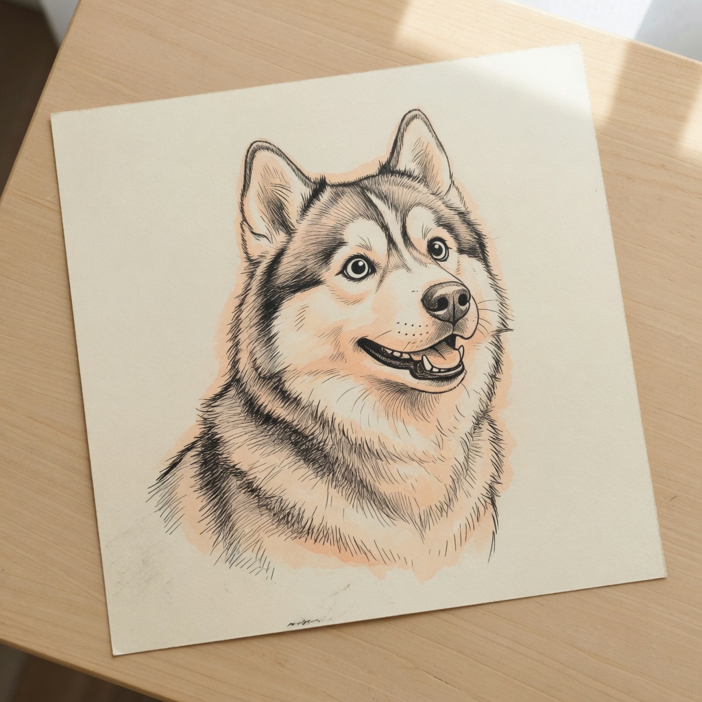 Illustrative style concept; not a production sample.